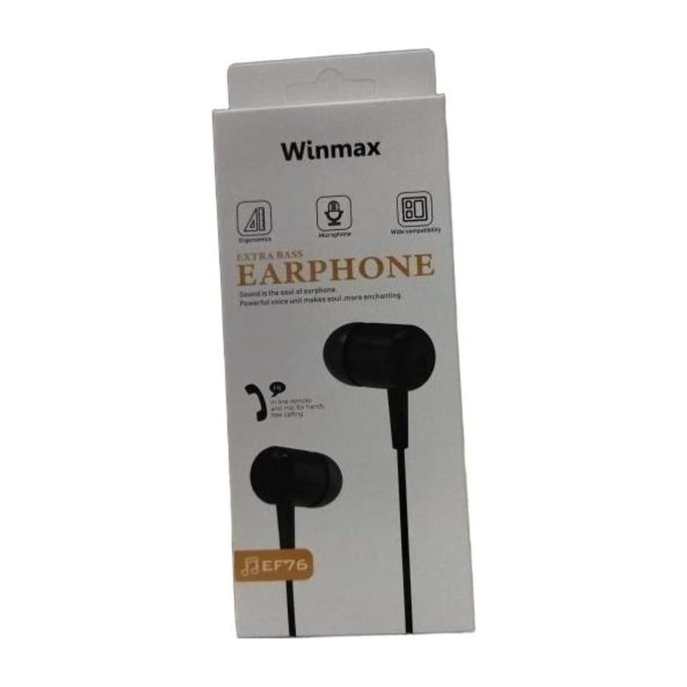 Écouteurs filaires WINMAX EF76