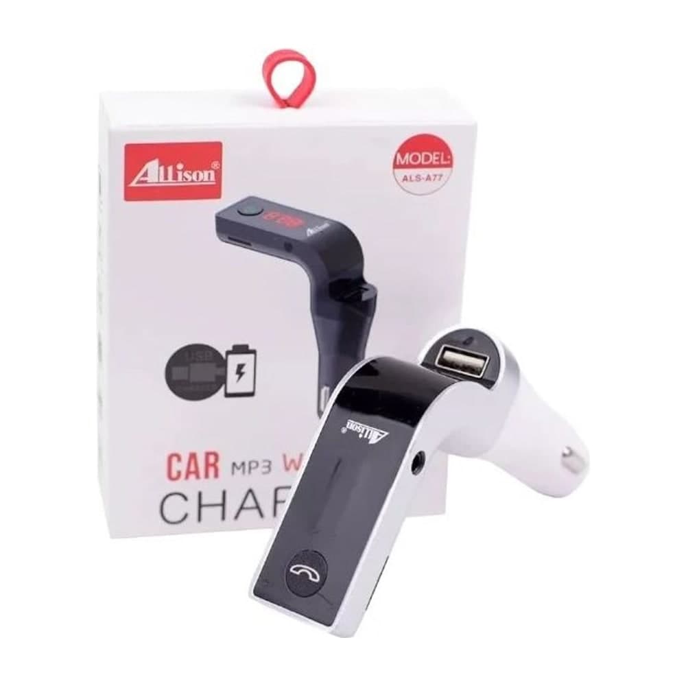 Transmetteur FM Bluetooth ALLISON ALS-A77 avec micro